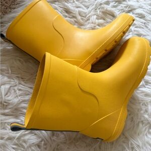 Totes Yellow Kids Winter Rain Boots
